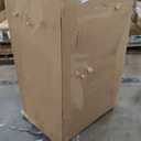 Flash Furniture Hercules Series Trapezoidal Vinyl Banquet and Event Chairs, Commercial Event Chairs with Padded Seats and Backs, Set of 4, Black