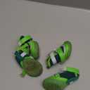 Dog Shoes for Small Dogs, Breathable Dog Boots Paw Protector for Hot Pavement Winter Snow, Dog Booties with Reflective Strips Rugged Anti-Slip Sole for Hardwood Floors Outdoor Walking Green Size 3 (#3 (Width 1.49 inch) for 11.0-16.5 lbs)