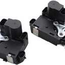 Nakkaa 2 PCS Door Lock Actuator Front Driver Passenger Left Right Side Latch Compatible with Silverado Sierra Yukon Suburban Tahoe 1999-2006 931-318 931-319