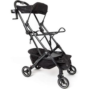 One for Pets 3-in-1 Luxury Pet Carrier, Booster Seat and Stroller for Small and Medium Size Dogs and Cats, No Assembly Required, Black (Chickadee)
