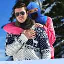 Eurzom 4 Pcs Breathable Thermal Fleece Balaclava Ski Mask for Men Women Winter Full Face Mask Windproof for Skiing Outdoor