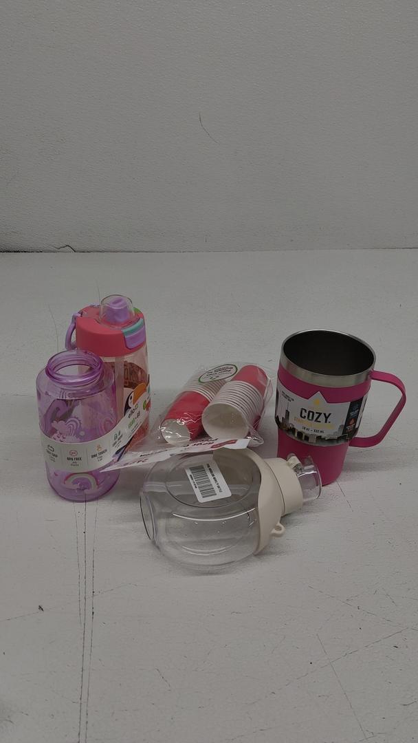 Assorted Tumblers & Paper Cups Assorted Tumblers & Paper Cups