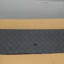 Curb Ramp 2" Rise Rubber Curb Ramps for Driveway Curb Ramps for Sidewalks Car Ramps Door Threshold Ramp Shed Ramps for Riding Mower 7000 LB Capacity