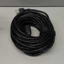 Amazon Basics Extension Cord, 25 Ft, 3 Prong Outlet Extender, Indoor Extension Cord, 13 Amps, 125V, Black