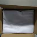 sancua 8 Pack Round Tablecloth 90 Inch White, Stain and Wrinkle Resistant Table Cloth - Washable Polyester Table Cover for Dining Tables, Buffet Parties and Camping