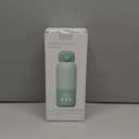 Portable Bottle Warmer for Travel 12oz– 80W Fast Heating, 316 Stainless Steel, 11400mAh Rechargeable Precise Temp Control & LED Display Safety Lock Cordless Travel Warmer for Baby Breastmilk & Formula