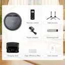 ILIFE V5s Max Robot Vacuum, 4000Pa Max Suction Power, 2.4G WiFi/App/Alexa/Remote Control, Self-Charging Robotic Vacuum Cleaner, for Hard Floors Carpets and Pet Hair