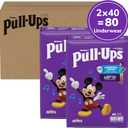 Pull-Ups Boys' Potty Training Pants, Size 5T-6T Training Underwear (46-60 lbs), 80 Count
