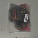 Lilosy Sexy Pu Leather Strappy Underwire Garter Belt Lingerie Set (Medium, Black)