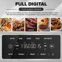 Nuwave Brio Plus 7QT Air Fryer, Extra Crispy Results w/Less Oil, PFAS-Free