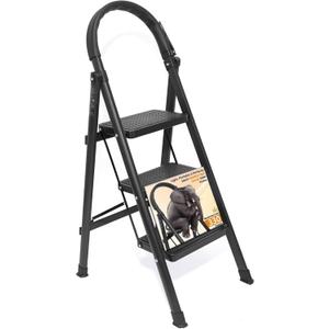 3 Step Ladder, Lightweight Folding Step Stool for Kitchen, Home