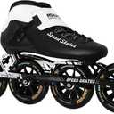 Inline Speed Skates for Women Men, Professional Carbon Fibre Roller Skates Blades for Female Male, High Performance Fitness Inline Skates (US 6.5/EU 39)
