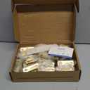 Ravinte 30 Pack 15 Pairs Semi-Overlay 1/2 inch Self-Closing Face Frame Cabinet Hinges Gold Half Wrap-Around Kitchen Cabinet Door Hinges Face Mount Cabinet Hardware