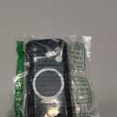 Miracase Magnetic for iPhone 17 Pro Case, Compatible with MagSafe, Integrated Silicone Camera Control Cover, 3.0mm Thicken Shockproof Drop Protection Phone Case for 17 Pro,Black