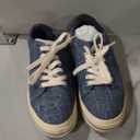 Clarks Women's Audreigh Sun Sneakers (6.5 Wide, Navy)