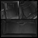 Floor Mats for 2018-2024 Chevrolet Equinox/GMC Terrain, Trunk Mat and Backrest Mat All Weather TPE Protector for Chevrolet Equinox Accessories