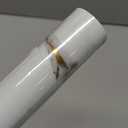 practicalWs Glossy Marble Wallpaper Peel and Stick White/Gold Granite Contact Paper Removable Wall Paper for Kitchen Countertop Cabinet Furniture 11.8" x 78.7"