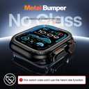 Goton Aluminum Alloy Case for Apple Watch Series 11/10 42mm, Ultra-Style Metal Bumper Protector with Ceramic Back, Shockproof Cover for Business & Daily Use