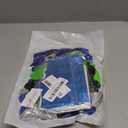 Video Game Balloon Arch Garland Kit, 125pcs Dark Blue and Green Black Silver Balloon with Royal Blue Silver Explosion Star Foil Balloons for Boys Gaming Night Birthday Baby Shower Party Decorations