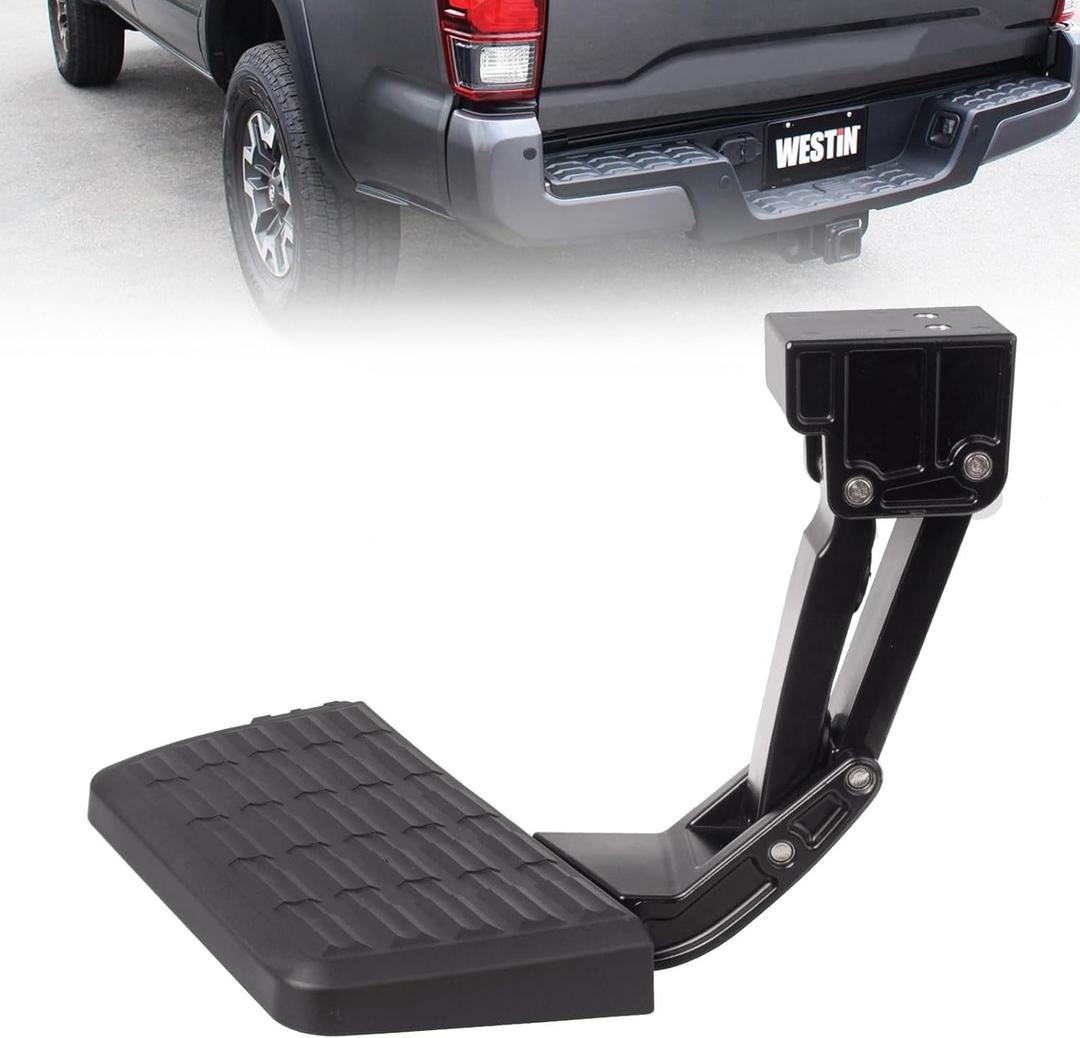 Bed Step Compatible with Tacoma 2012 2013 2014 2015 2016 2017 2018 2019 2020 2021 2022 2023 Folding Truck Step Bumper Tailgate Step # PT392-35100 Bed Step Compatible with Tacoma 2012 2013 2014 2015 2016 2017 2018 2019 2020 2021 2022 2023 Folding Truck Step Bumper Tailgate Step # PT392-35100