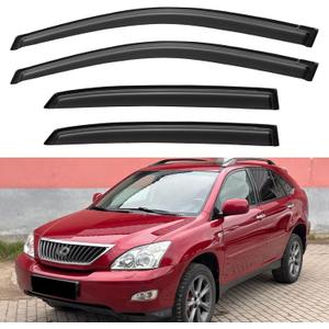 Window Visors Rain Guards for 2004-2009 Lexus RX330 RX350 RX400h