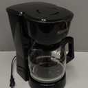 BLACK+DECKER 12-Cup Coffee Maker with Easy On/Off Switch, Easy Pour, Non-Drip Carafe with Removable Filter Basket, Vortex Technology, Black