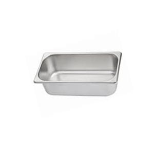Kitchen Metal Food Pan 2pc 10,5×11,5×5,5in