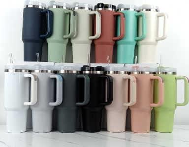 DrinksUpp 40oz travel cup (Black)