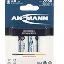 Ansmann AA 2850mah Rechargeable NiMH Battery (4-pack)