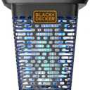 BLACK+DECKER Bug Zapper- Mosquito Repellent Outdoor & Fly Traps for Indoors- Mosquito Killer & Fly Zapper - Gnat & Moth Traps for Home, Deck, Garden, Patio & More
