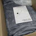 Homemate Electric Heated Blanket Full Size - 72"x84" Heating Blanket Full Size 1/2/4/6/8 Hours Auto-Off 10 Heat Level Over-Heat Protection Flannel Sherpa ETL Certification