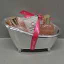 Spa Luxetique Gift Set For Women, Bath Sets for Women Gift, 8 Pcs Rose Spa Basket Includes Bubble Bath, Shower Gel, Body Lotion, Mom Birthday Gifts, Mothers Day Gifts for Her