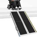 Ruedamann 5FT Ramps for Wheelchairs for Home, 800 lb Capacity