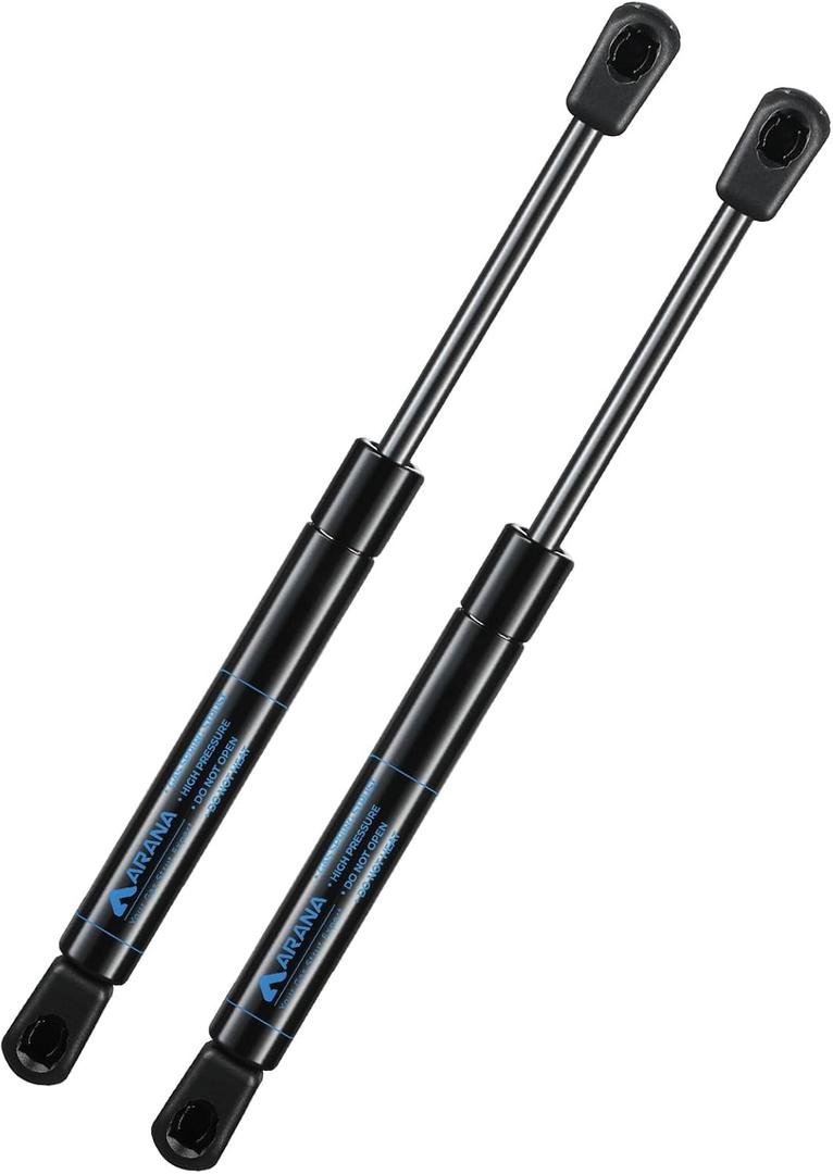 ARANA Gas Struts 10" 24Lb, 10 Inch Gas Spring Shocks Lift Support for Truck Tool Box Pickup Toolbox Lid Boat Rod Locker Replacement,2 Pack