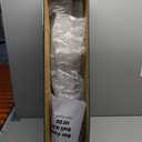 Muzata 6ft Bar Foot Rail Kit Undercounter Mount Hardware and Tubing Complete Kit 2'' OD Stainless Steel Brushed Finish, for Indoor and Outdoor HF20 SL4