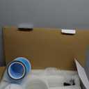 Professional Nail Dust Collector Pedicure, Overhead Manicure Vacuum Cleaner Extractor Table Mount Clamp for Salon Acrylic Nails, 80W Powerful Fan Suction Led Dimmable Lamp (3PCS Reusable Filters)