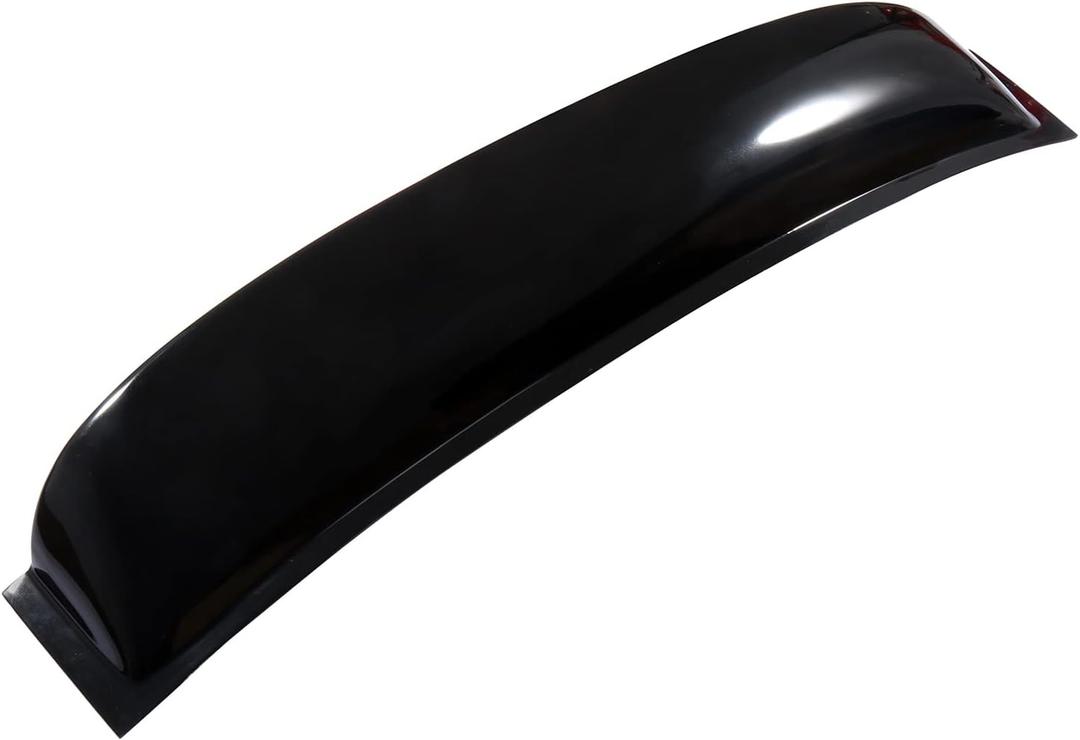 ECCPP Ventvisor Side Window Deflector Smoke, 1-Piece Fits 2006 2007 2008 2009 2010 2011 for Honda Civic 4 Door Sedan DX-G/LX/Sport/Mugen Si Rear Window Roof Vent Visor Spoiler Wing