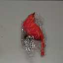 Shappy 7.1'' Cardinal Christmas Tree Topper Red Cardinal Tree Decoration Red Bird Feathered Treetop Xmas Ornaments for Holiday Party Decorations