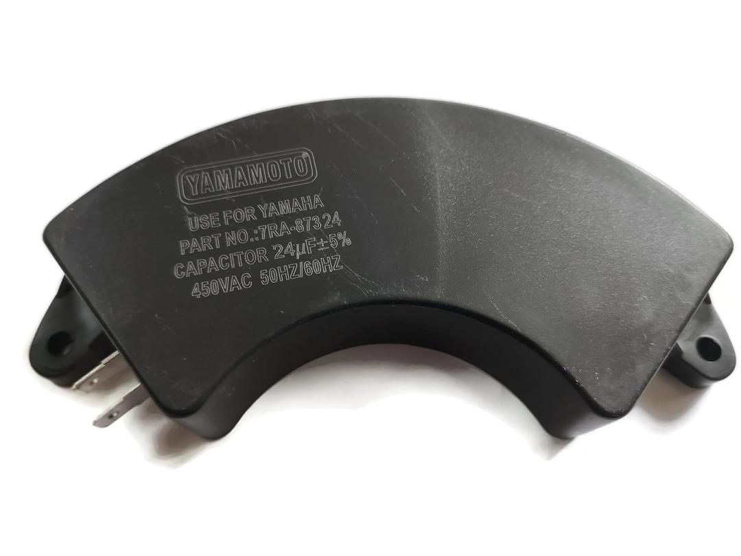 ITACO 24uF 23UF 22.8uf 25.2uf Generator Capacitor Condenser Generator AVR Cbb61 for Brushless Alternator 24 Uf 23UF 25UF 50 60hz 450v Ac Pin Style Motor 140mm Hole to Hole Diesel Engine