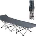 Shally Dogan Folding Bed for Outdoor, Garden, Balcony, Patio, Camping, Slim Closure, Portable and Comfortable