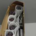 Tuanse 10 Pcs 8.7 in, 16 in Flameless Fake Fire Log Light Realistic Fireflame Camping Decoration Flameless LED Light Gas Logs for Indoor/Outdoor Gas Fire Pits, Fireplace Home Winter Party Decor