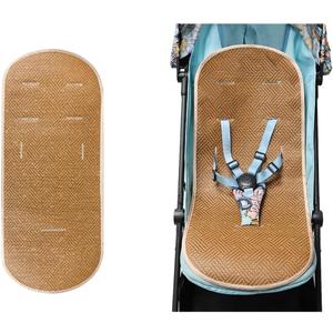 Universal Stroller Cool Seat Liner Summer Cooling Liner Pad Comfortable Air Flow Moisture Wicking 3D Rattan Cushion Mat for Stroller Car Seat Pushchair Pram