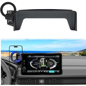 for 2022 2023 2024 2025 2026 Honda Civic 11th Gen Phone Holder, 7/9-inch Screen Fixed Clip, 360 Rotation, Compatible with MagSafe, for Honda Civic Accessories