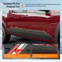 powoq Door Molding Trim Compatible with 2022 2023 2024 2025 2026 Nissan Frontier Body Side Molding All Weather Replacement for 2022 2023 2024 2025 2026 Nissan Frontier Accessories