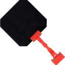 Welding Blackout Panel 7X13In,Portable Welding Safety Face Shields, 360°Adjustable Clip-On Welding Protecter from Sparks and Debris, Red