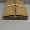 Smusei Drink Tables for Small Spaces Pedestal Side Table with Marble Base Small Round Side Table Black Coffee Table for Sofa Couch Chair Patio, Black