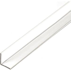 Outwater Plastics 519-CL 1/2 Inch X 7/16 Inch X 3/64 (.047) Inch Thick Clear Butyrate Clear Plastic Even Leg Angle Moulding 36 Inch Lengths (Pack of 4)