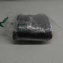 Wesiti Recliner Foot Pillow Cushion High Resilience Sherpa Memory Foam Bolster Sleeping Rest Multipurpose Half Roll Leg Pillow Suitable for Bed Chair Sofa Headrest Back Lumbar Leg Support(Chocolate)