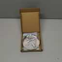 Helunsi Ceiling Canopy Kit, Silver Chandelier Pendant Light Canopy Kit, 4-3/4 Inch Ceiling Light Cover Plate with DIY Lamp Hook, Hanging Lamp Fixture Plate Base - Rated 20lbs (pack of 1)