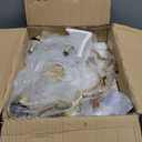 4-Light Brushed Gold Chandeliers for Dining Room, 15.6" Farmhouse Geometric Pendant Light Fixture for Entryway Foyer Kitchen Bathroom Over Sink